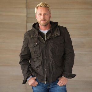 Men’s Sz L (Fits Like M) Sundance Hoodie Jacket